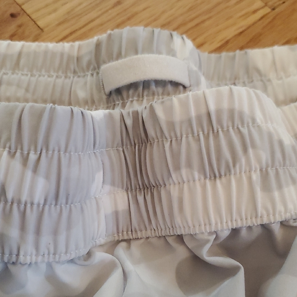 DSG Women's White Camouflage Athletic Shorts - Picture 3 of 5